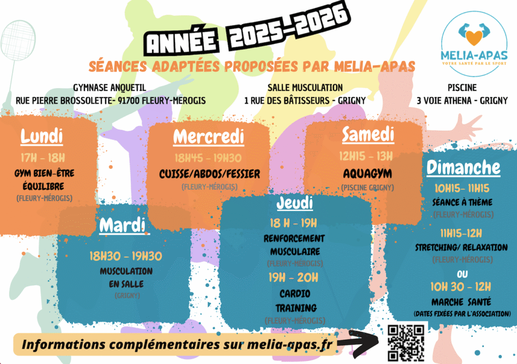 planning activité sport santé